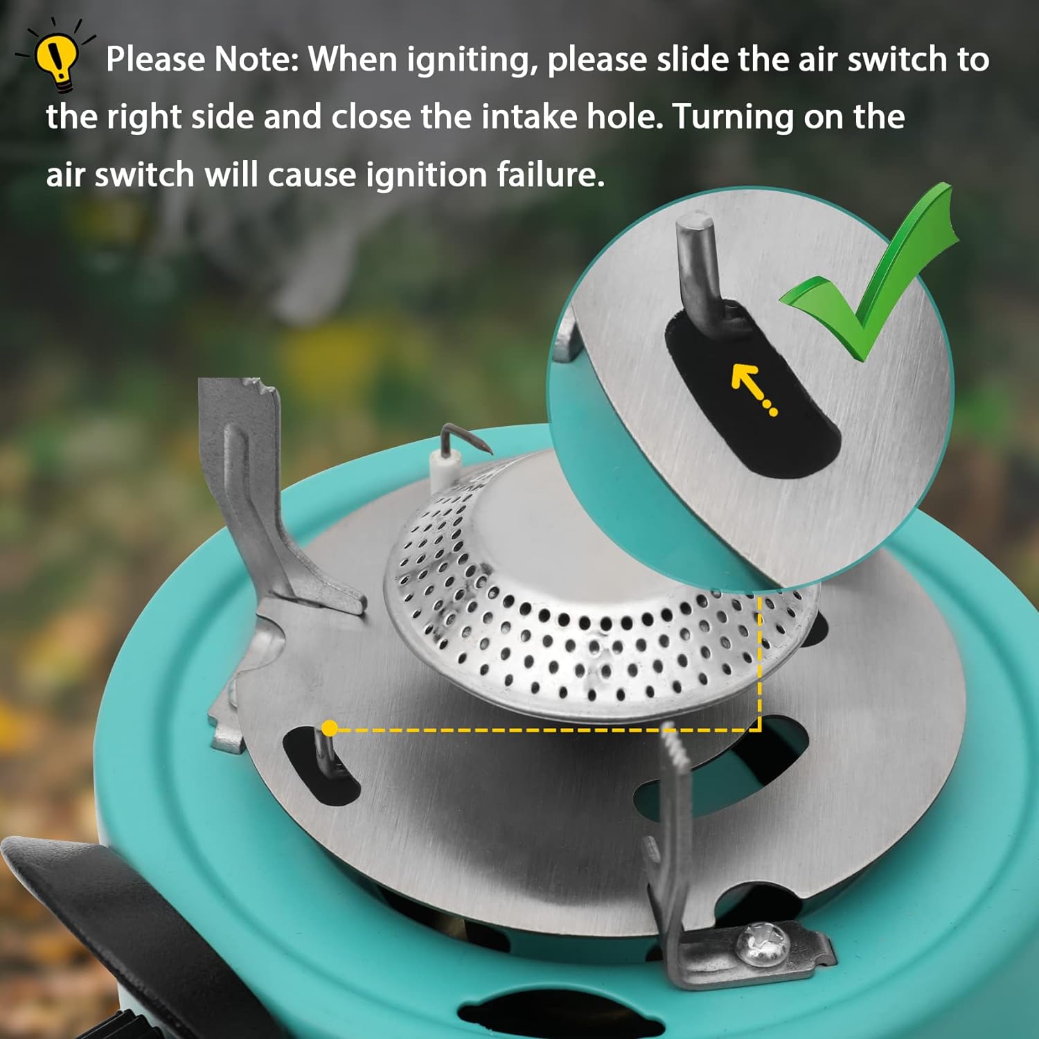 2 In 1 Camping Outdoor Propane Heater  Stove,Portable Propane Stove,Outdoor Camping Gas Stove,with ignition, For Outdoor Camping, Ice Fishing, Picnic, Hunting, Hiking, Barbecue, Backpacking