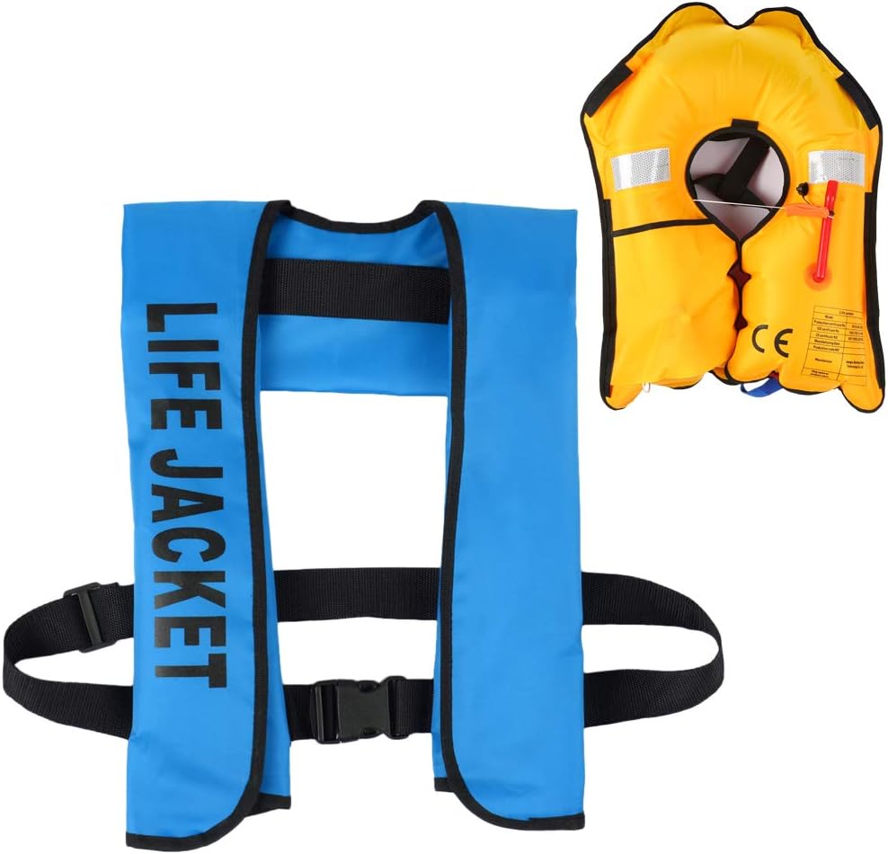 Adult Automatic Water Sports Vest for Boating Fishing Kayaking Paddling