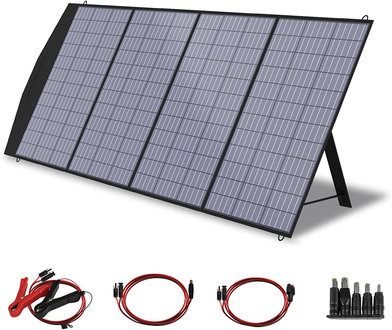 ALLPOWERS SP033 200W Portable Solar Panel 18V Foldable Solar Panel Kit with MC-4 Output Waterproof IP66 Solar Charger for RV Laptops Solar Generator Van Camping Off-Grid