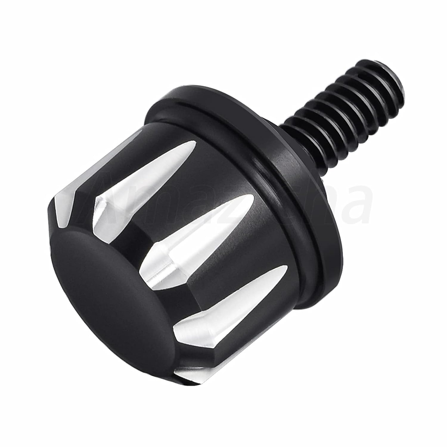 Amazicha Black Seat Bolt Screw Stainless Steel Compatible for Harley Davidson Seat with 1/4-20 Thread