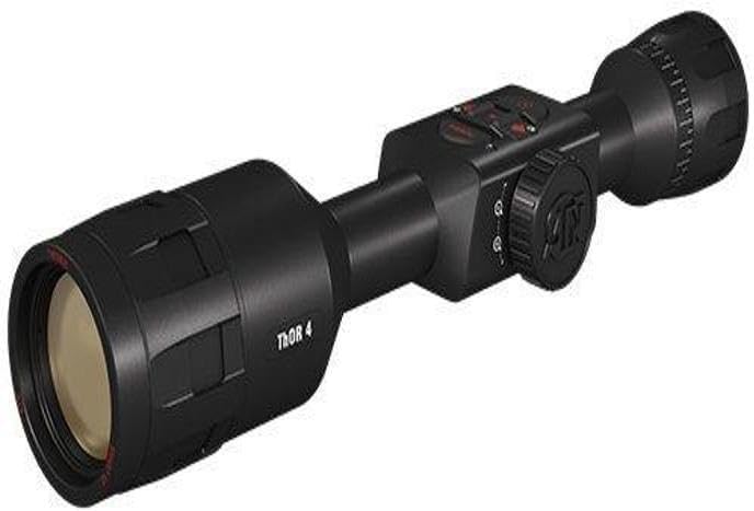 ATN Thor 4, Thermal Rifle Scope with Full HD Video rec, WiFi, GPS, Smooth Zoom and Smartphone Controlling Thru iOS or Android Apps