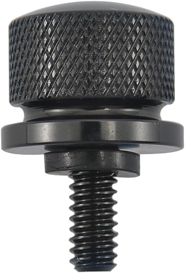 Black Stainless Steel Seat Bolt Screw Suitable to for Harley Davidson 1996-2023