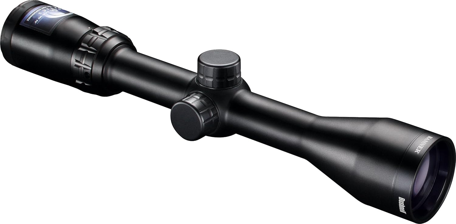 Bushnell Banner 3-9x40mm Riflescope, Dusk  Dawn Hunting Riflescope with Multi-X Reticle