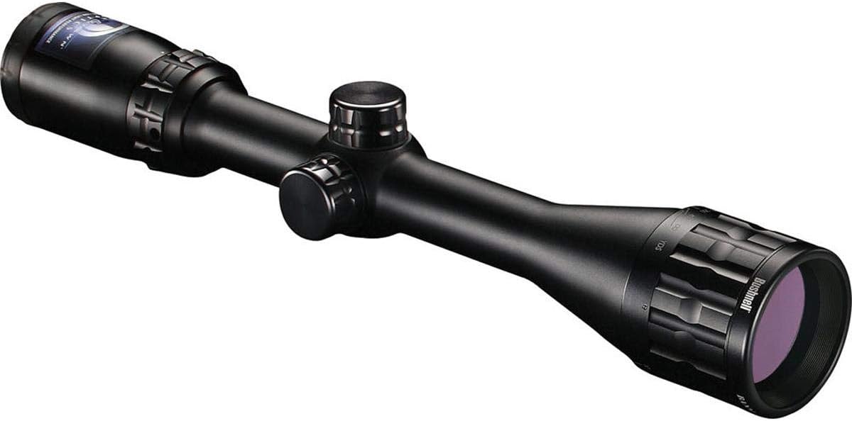 Bushnell Banner 4-12x40mm Riflescope, Dusk  Dawn Hunting Riflescope with Multi-X Reticle