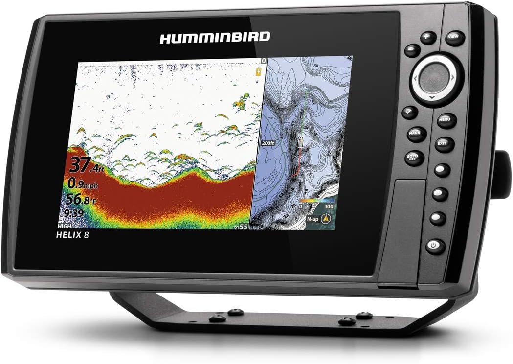 Humminbird 411340-1 Helix 8 Chirp MEGA DI GPS G4N Fish Finder