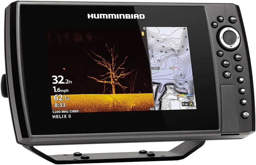 Humminbird 411340-1CHO Helix 8 Chirp MEGA DI GPS G4N CHO (Control Head Only) Fish Finder