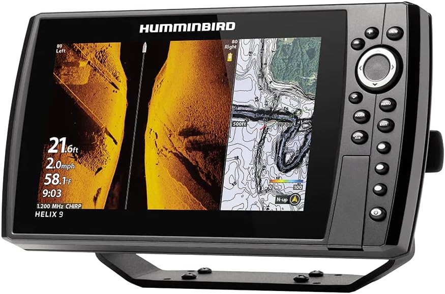 Humminbird 411380-1CHO Helix 9 Chirp MEGA SI+ GPS G4N CHO (Control Head Only) Fish Finder