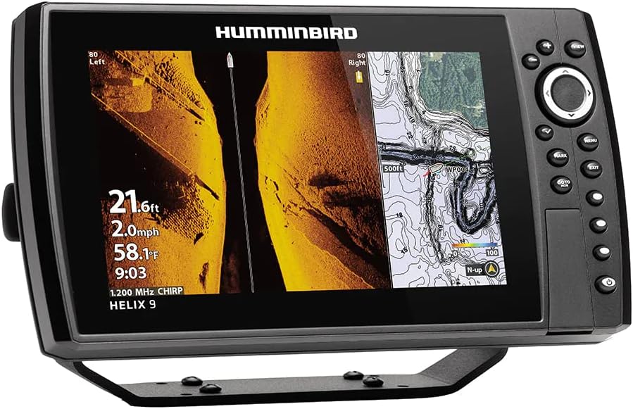 Humminbird 411380-1CHO Helix 9 Chirp MEGA SI+ GPS G4N CHO (Control Head Only) Fish Finder