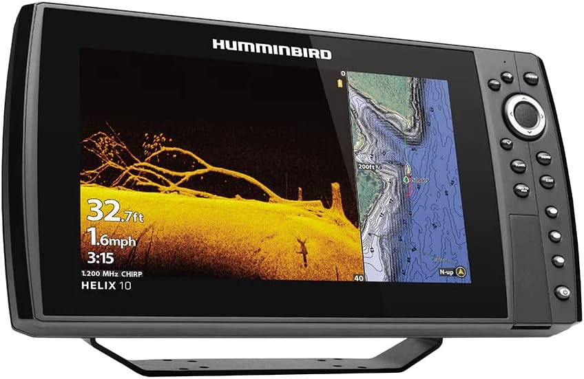 Humminbird 411410-1CHO Helix 10 Chirp MEGA DI+ GPS G4N CHO (Control Head Only) Fish Finder