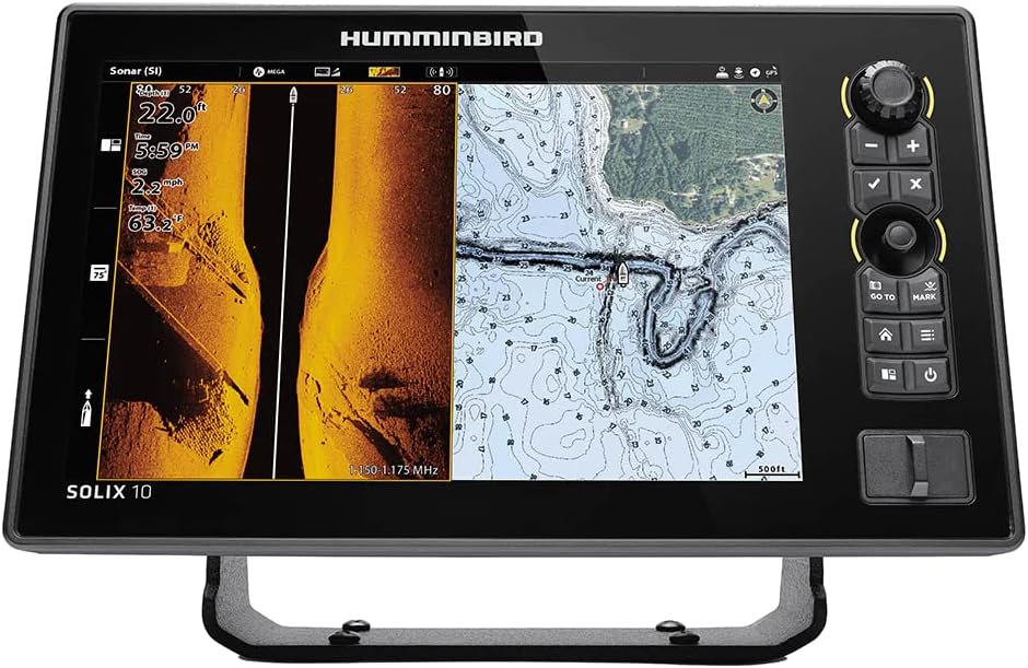 Humminbird 411530-1CHO SOLIX 10 Chirp MEGA SI+ G3 CHO (Control Head Only) Fish Finder