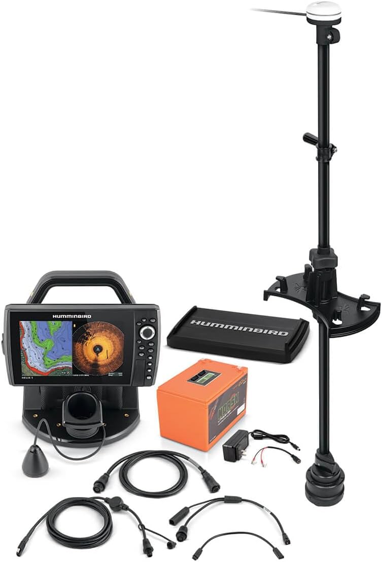 Humminbird 411790-1 ICE Helix 9 MSI+ GPS G4N MEGA 360 Bundle