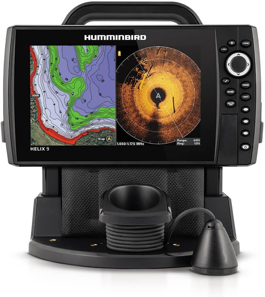 Humminbird 411790-1 ICE Helix 9 MSI+ GPS G4N MEGA 360 Bundle