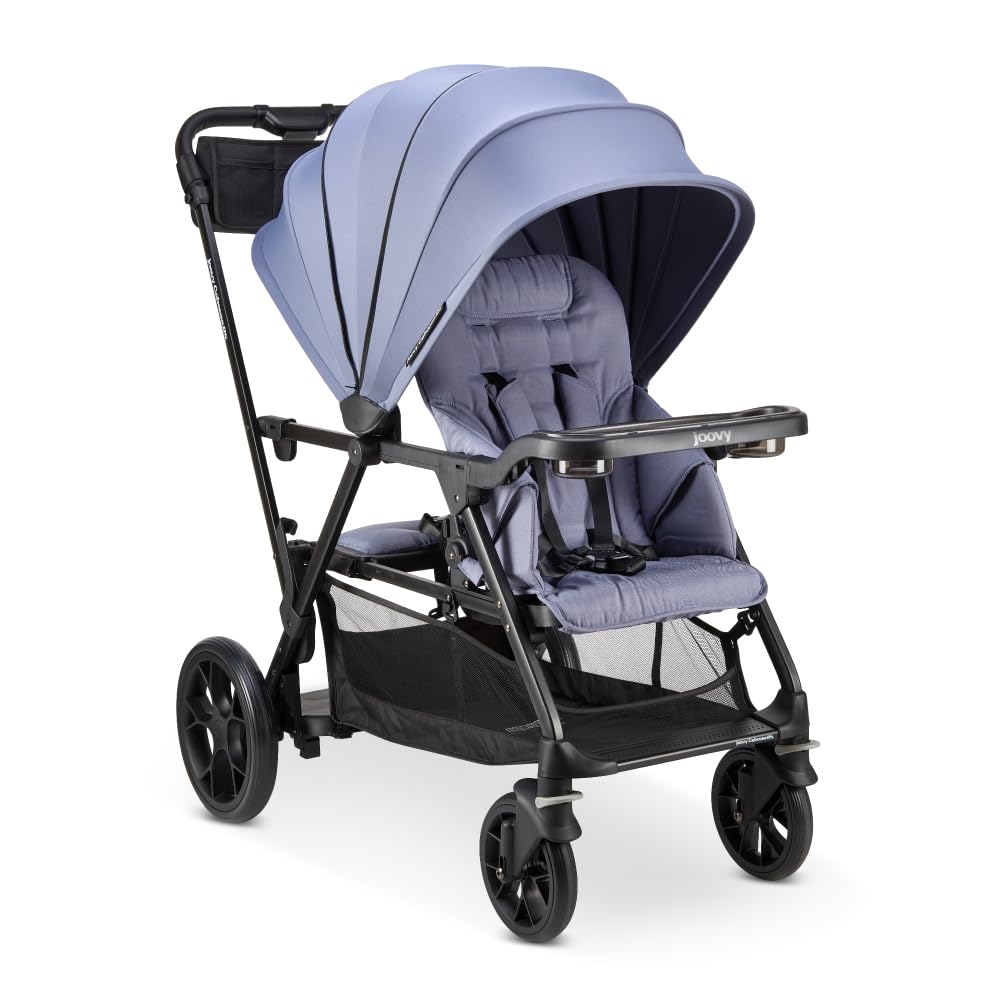 Joovy New Caboose RS Stroller, Premium Sit and Stand Stroller, Jet