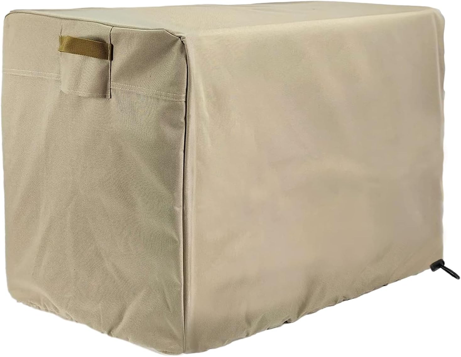 Joramoy Outdoor Generator Covers Waterproof UV Protection Heavy Duty 600D Oxford Cover Universal for Wen 56310ic  Wen 3800  Predator 3500 (24x 17x 20 inch） Khaki