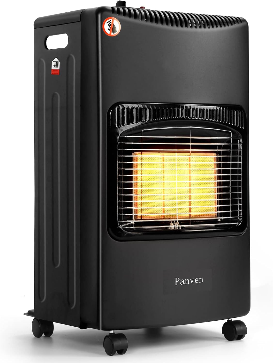 Panven Patio Propane Heater, 18,000 BTU Portable Gas Infrared Heaters for Outdoor Use, Suitable for 20lb 30lb Propane