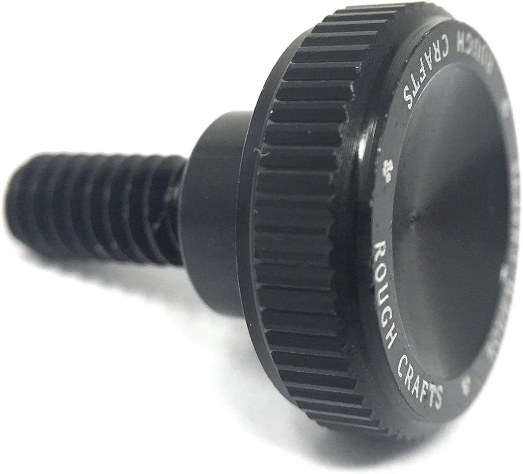 Seat Bolt for Harley Davidson - Black Billet Aluminum Hard Anodized Screw