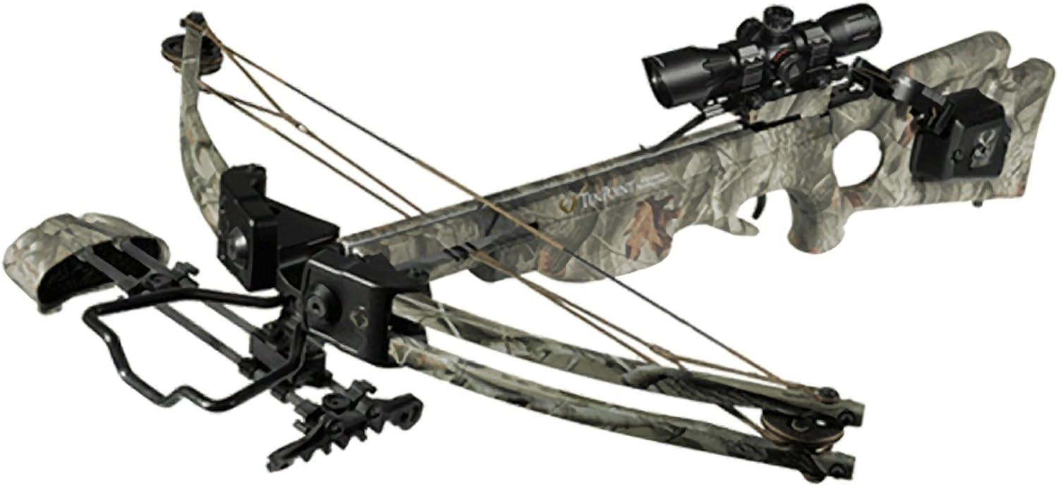 UTG 4X32 1 Crossbow Scope, Pro 5-Step RGB Reticle, QD Rings