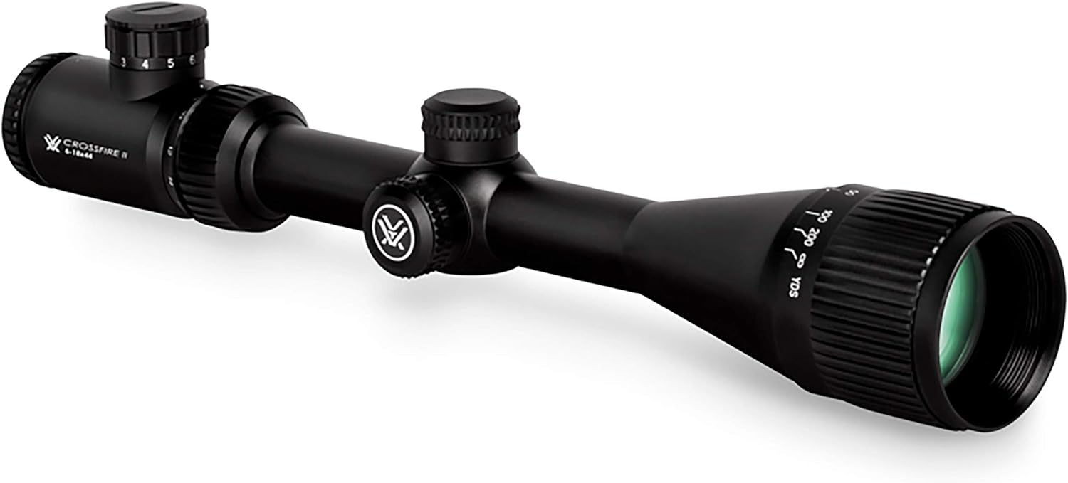 Vortex Optics Crossfire II Adjustable Objective, Second Focal Plane, 1-inch Tube Riflescopes