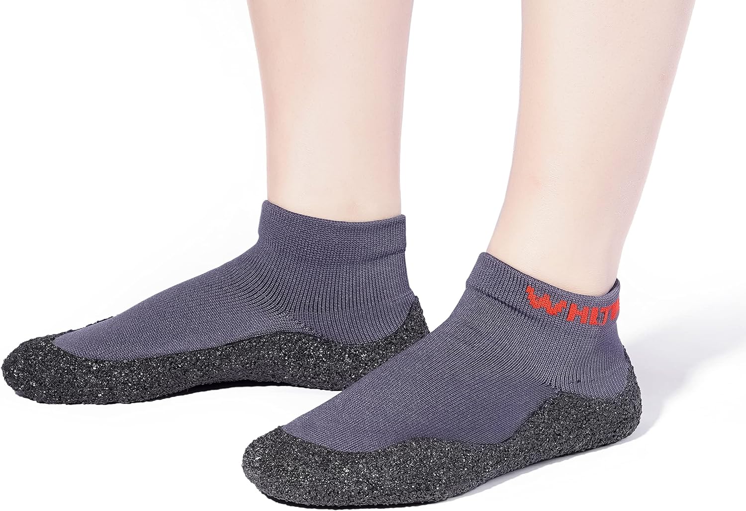 WHITIN Minimalist Barefoot Sock Shoes for Women and Men | Lightweight Eco-friendlier Water Shoes | Multi-Purpose  Ultra Portable