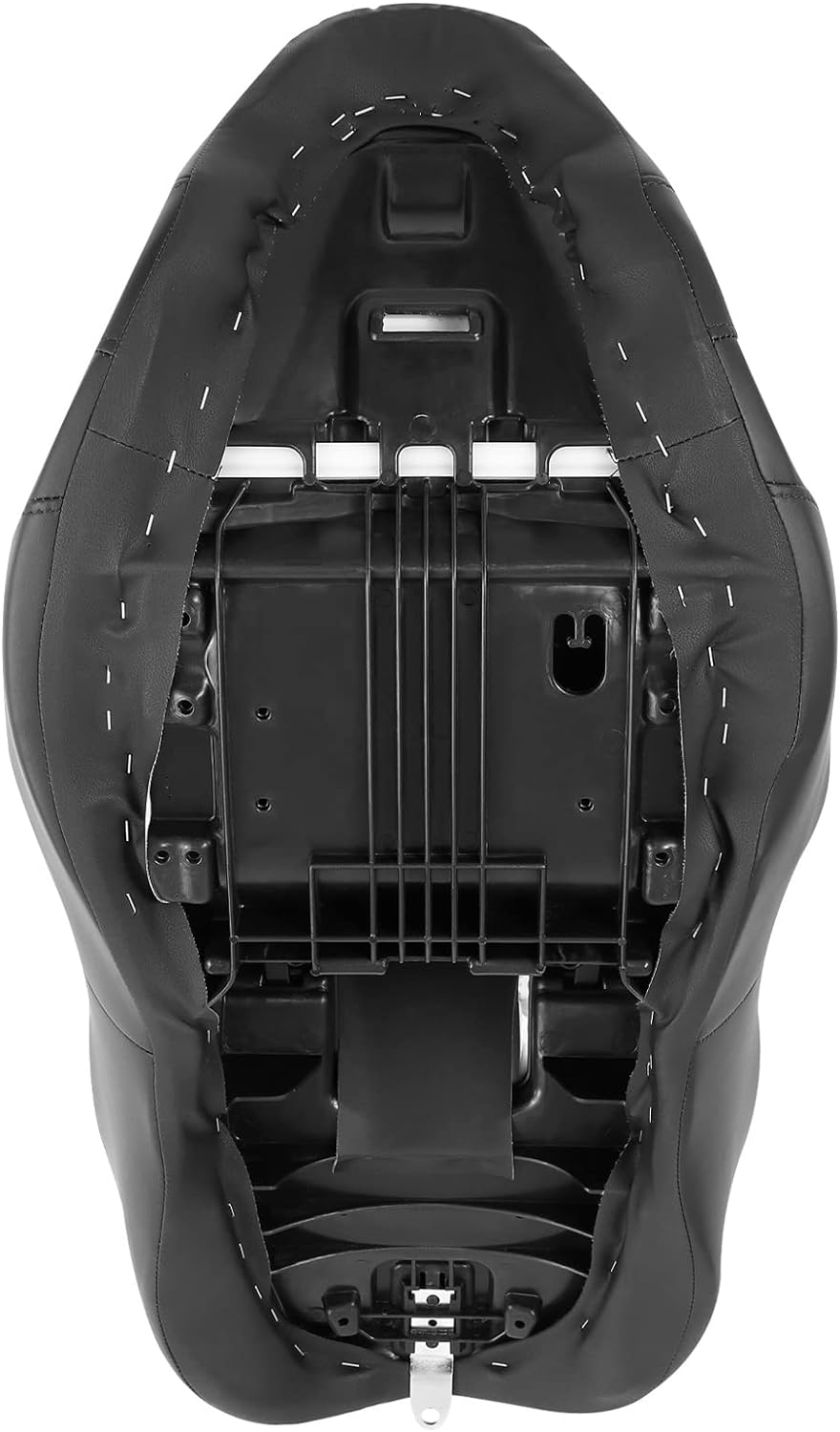 XMT-MOTO Hammock Rider and Passenger Seat fits for Harley Davidson Touring and Tri Glide models 2009-2023, for Road King Street Glide Road Glide Electra Glide models,Black