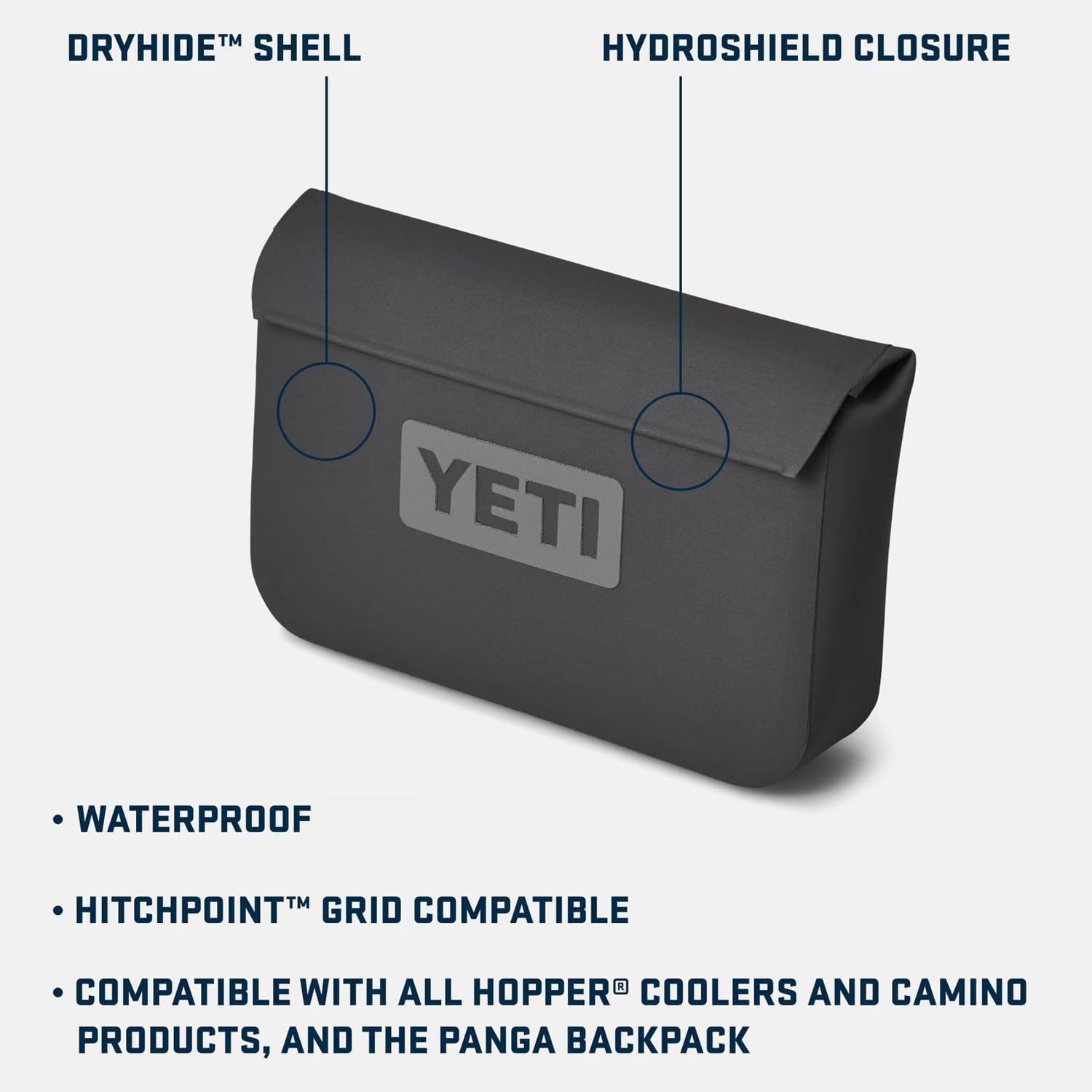 YETI Sidekick Dry 3L Gear Case, Navy