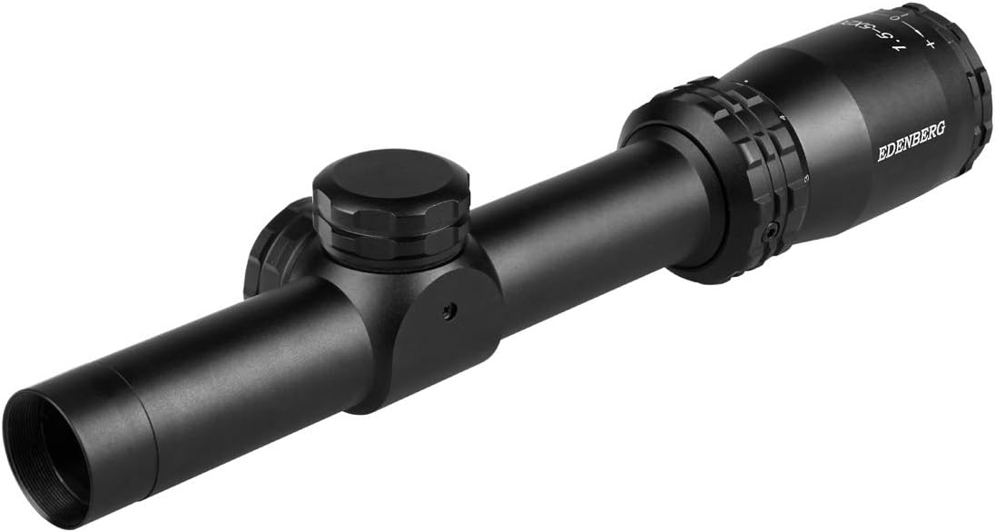 Edenberg 1.5-5x20 1-inch Tube Rifle Scope for Hunting and Tactical Shooting 100% Waterproof Fogproof Shockproof Construction with Wide Filed of View