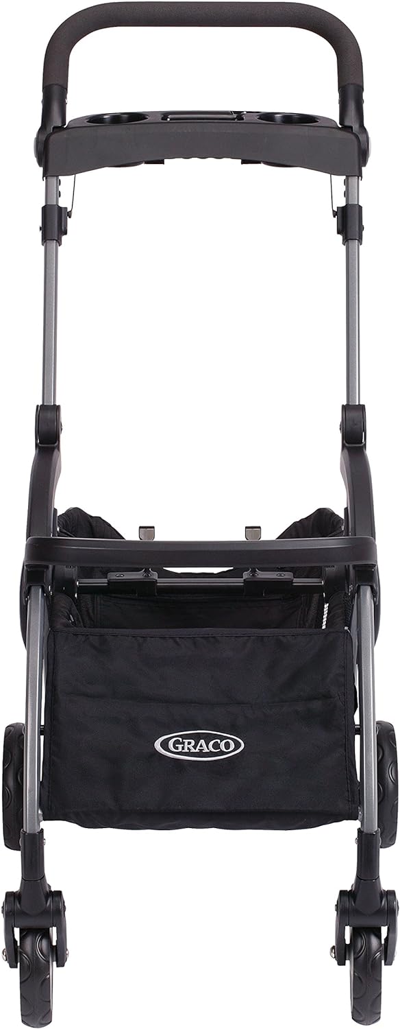 Graco SnugRider Elite Car Seat Carrier, Lightweight Frame, Travel Stroller Accepts any Graco SnugRide Infant Car Seat, Black