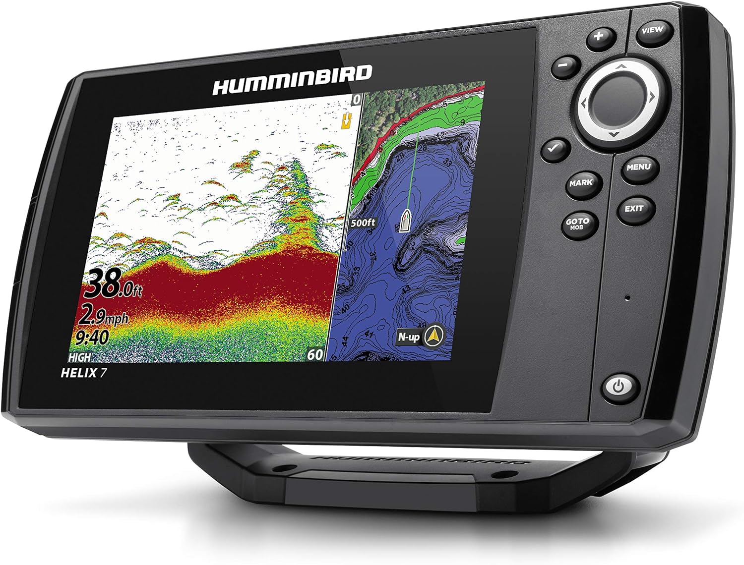 Humminbird 410950-1 HELIX 7 CHIRP MSI (MEGA Side Imaging) GPS G3 Fish Finder