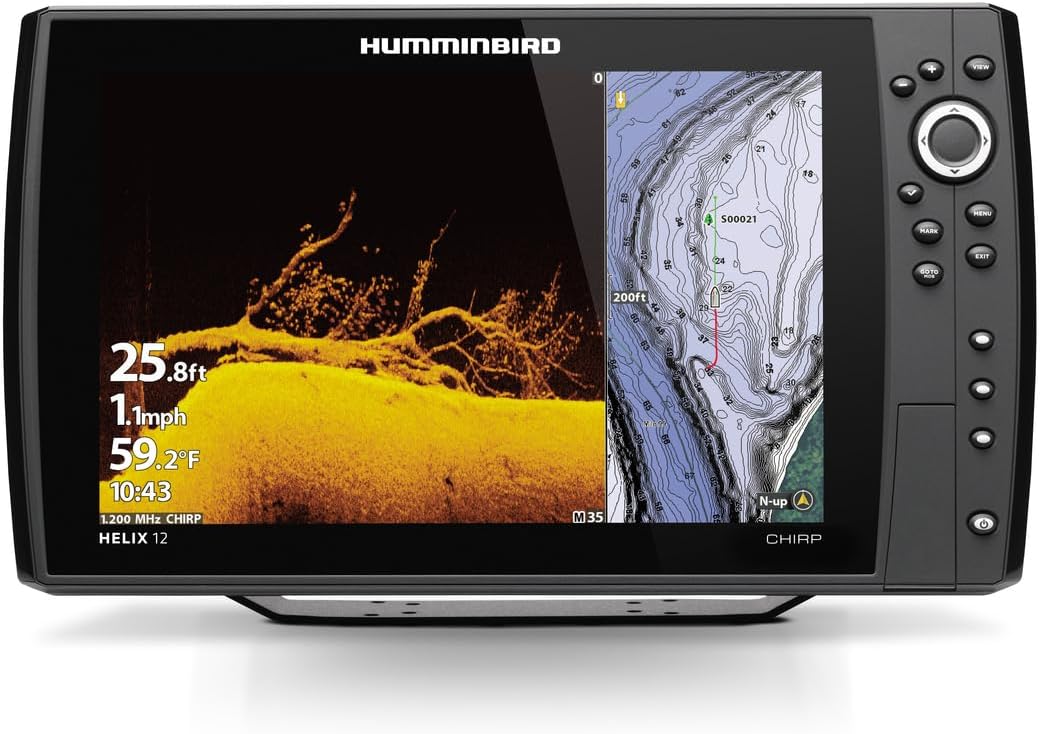 Humminbird 411440-1 Helix 12 Chirp MEGA DI+ GPS G4N