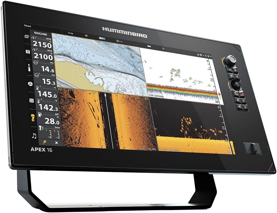 Humminbird 411500-1CHO APEX 16 MEGA SI+ CHARTPLOTTER CHO