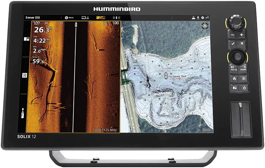 Humminbird 411550-1CHO SOLIX 12 Chirp MEGA SI+ G3 CHO (Control Head Only) Fish Finder