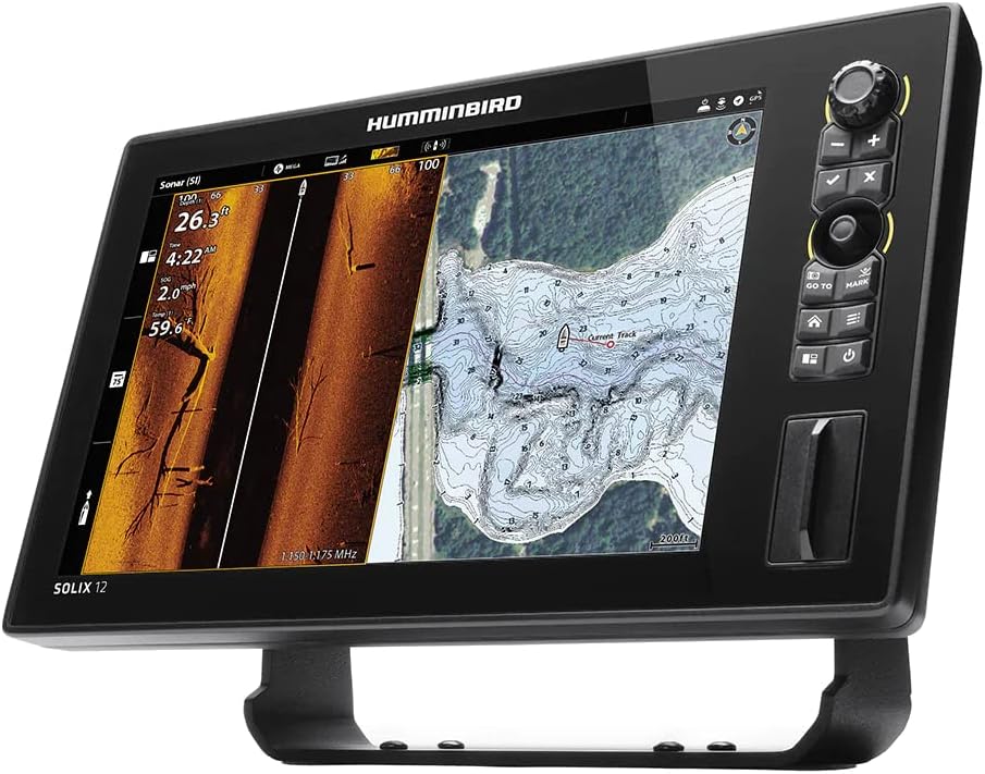 Humminbird 411550-1CHO SOLIX 12 Chirp MEGA SI+ G3 CHO (Control Head Only) Fish Finder