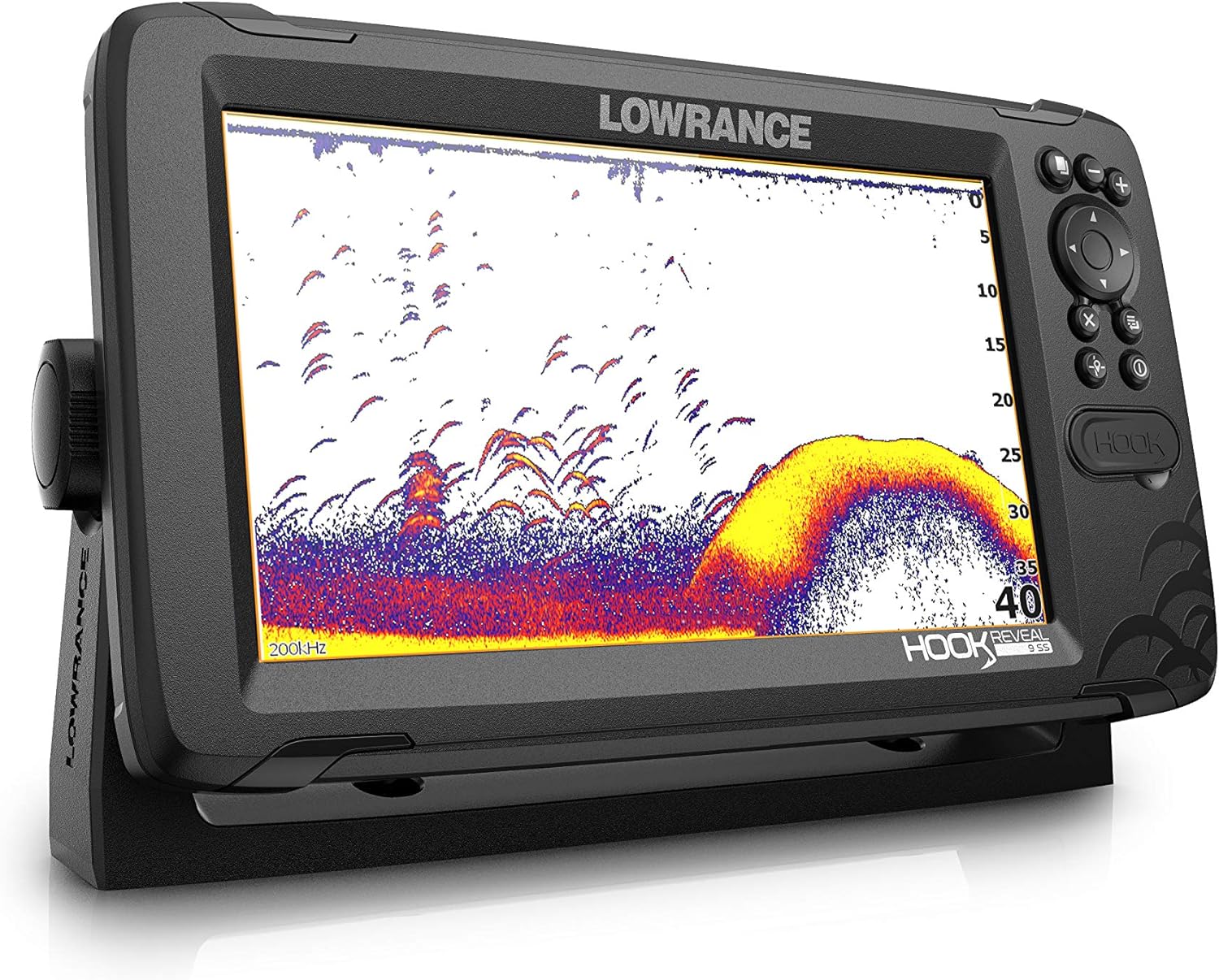 Lowrance Hook Reveal 9 inch Fishfinders with Preloaded C-MAP Options