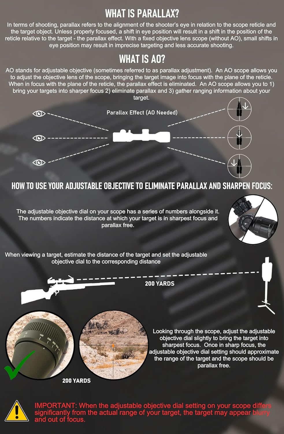 Monstrum G3 5-25x50 First Focal Plane FFP Rifle Scope with Illuminated MOA Reticle and Parallax Adjustment