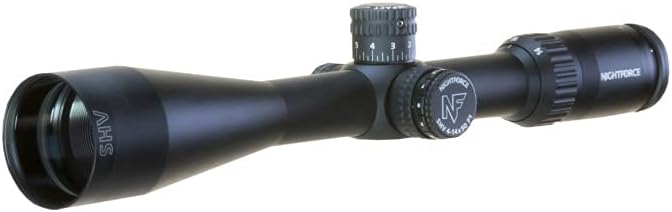 NIGHTFORCE SHV 4-14x50mm F1 30mm Tube Hunting Scope - Precise Versatile Durable ZeroSet Parallax Adjustable First Focal Plane Gun Scope