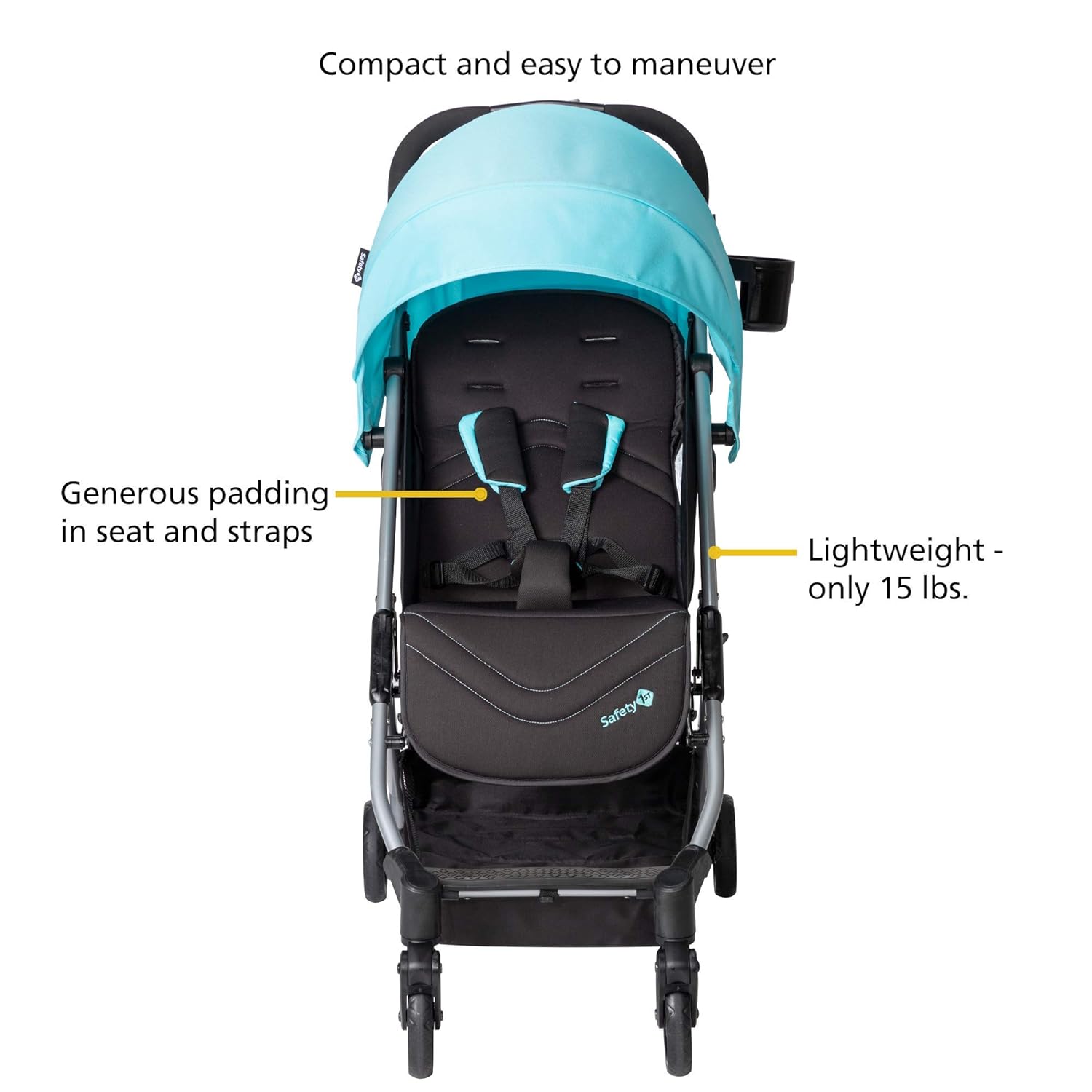 Safety 1st Teeny Ultra Compact Stroller, Kokomo