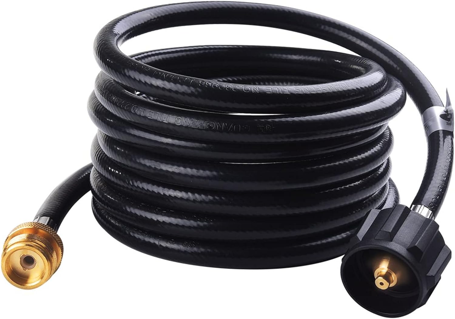 SHINESTAR Propane Adapter Hose, 12FT Propane Hose for Mr. Heater Buddy Heater, Blackstone Tabletop Griddle, Portable Propane Camping Stove and More, Connects to 5-40 lb Propane Tank