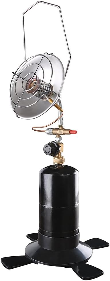 Stansport Portable Outdoor Propane Radiant Heater (195),Black