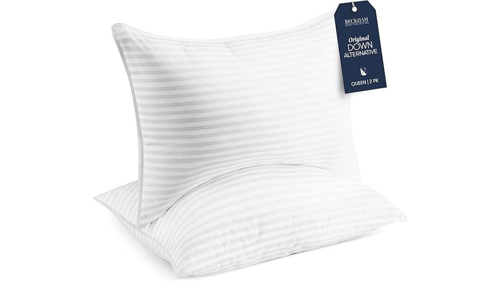 comfortable luxury bed pillows