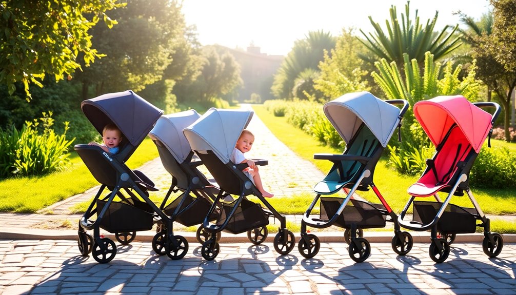 compact strollers for travel