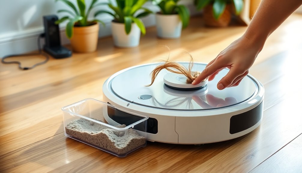 maintain your robot vacuum