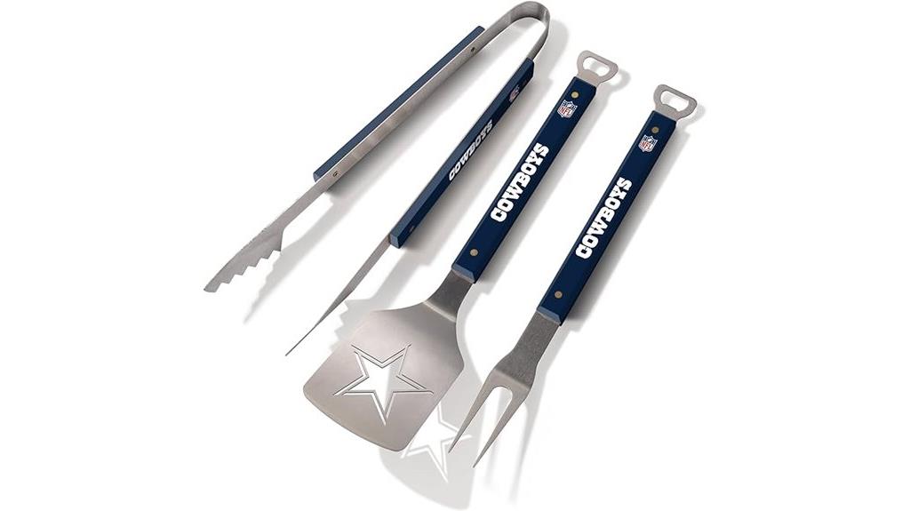 nfl themed bbq set review