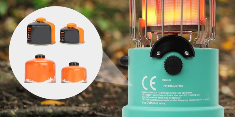 2 in 1 Camping Heater & Stove Review