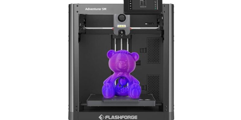 FLASHFORGE Adventurer 5M 3D Printer Review