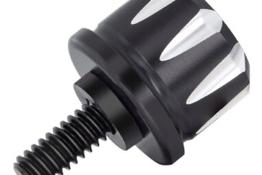 Amazicha Black Knurled Stainless Steel Screw Seat Bolt with Knob Cover Tab Review