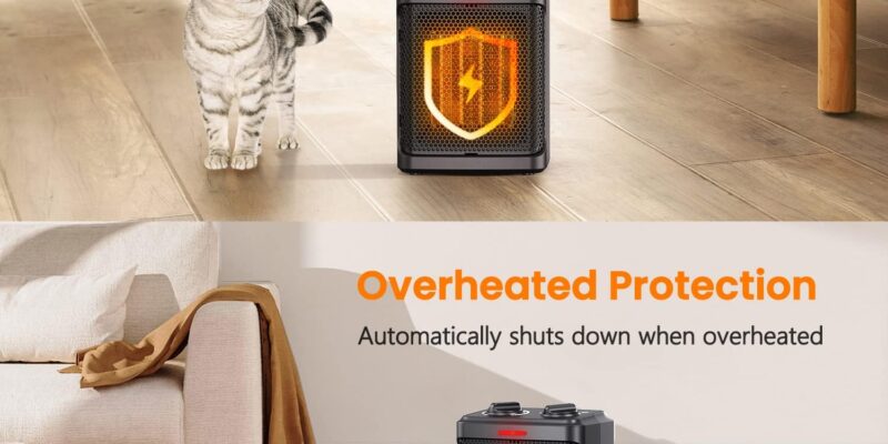 andily Space Heater Electric Heater Review