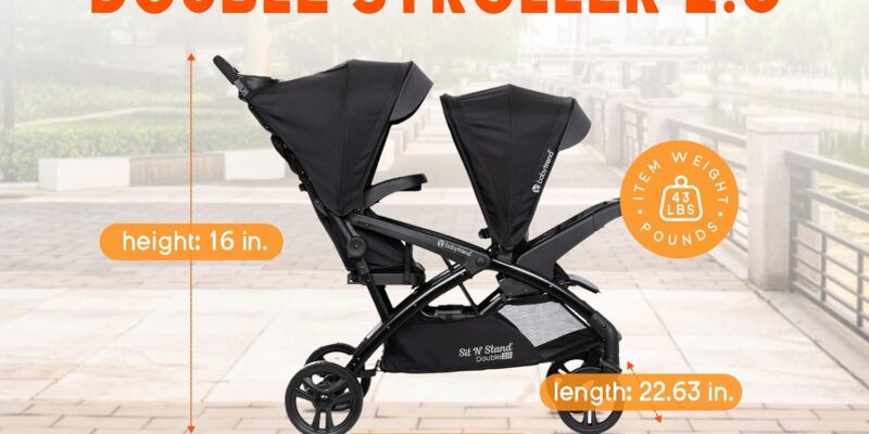 Baby Trend Sit N’ Stand Double Stroller 2.0 DLX Review