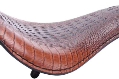 Brown Crocodile Motorcycle Seat Cushion Review