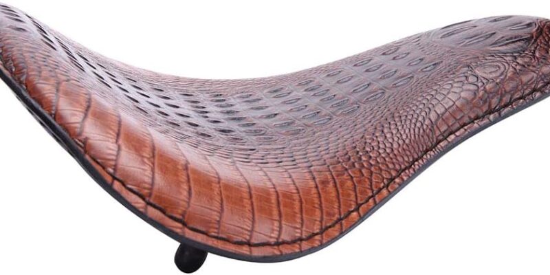 Brown Crocodile Motorcycle Seat Cushion Review