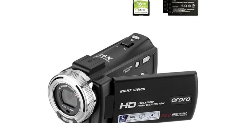 ORDRO Camcorder HDV-V12 Review